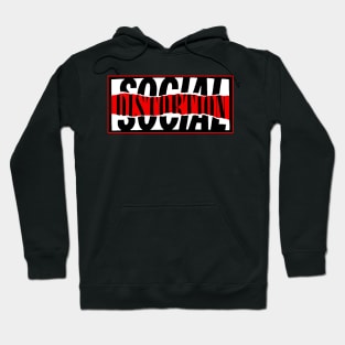 Social distortion logo design Hoodie